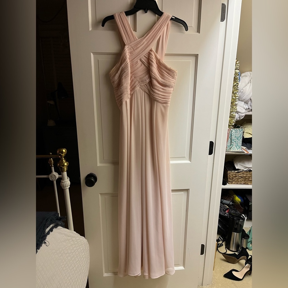 Bill Levkof bridesmaid dress in blush size 6